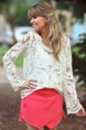 Blusa Lace Florar em Renda Guipir